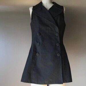 House of Renata Fredricks of Hollywood Black Denim Mini